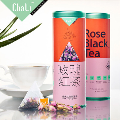 [新年價] 【買2送杯】chali茶裡茶包罐裝玫瑰紅茶花茶紅茶花草茶