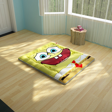 海绵宝宝床垫睡垫坐垫地垫卡通床垫 懒人垫 公寓宿舍家居榻榻米床