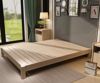 2客房1.5榻榻米1.8米无床头床架简易