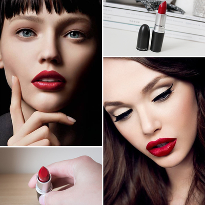 正品代购 mac/魅可唇膏 口红 ruby woo复古亚光正红色 经典广告色