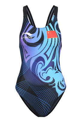 李宁 女 国家金牌队系列 跳水队泳衣 1slca02-1 尺码偏小