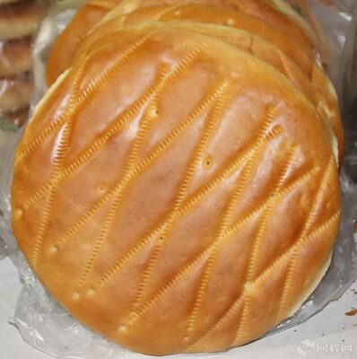 新疆美食特产奇台大锅盔香豆子味传统糕点2.6斤面包优惠包邮点心