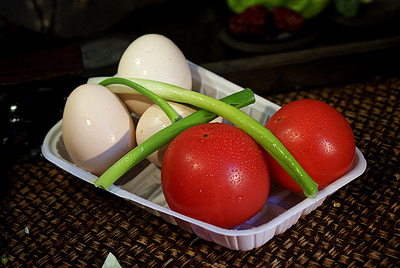 番茄炒蛋 家加味净菜 西红柿 土鸡蛋 营养健康 满58包邮