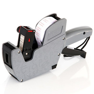 正品得力单排标价机7504超市商品打价机打价格标签打码机打价器