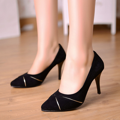 高跟休闲鞋布鞋