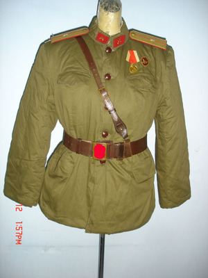 55式军服.1960年正二号尉官冬季套装.退役收藏品