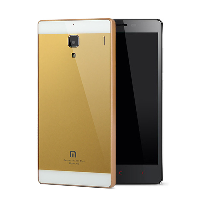 红米note手机壳note1s保护套小米金属边框式增强版后盖5.5寸防摔