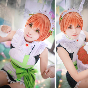 星空 主宰者 live love 打歌服 女仆系 星空凛 cos服装 订做 特价