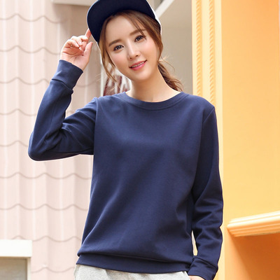 [特价春秋款] 春秋季女装卫衣2015韩版潮套头上衣长袖宽松外套薄学生