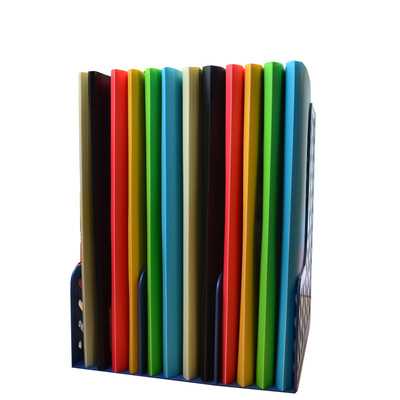 甜美款撞色文件夹a4风琴包款式多功能创意试卷夹资料夹纽扣包袋