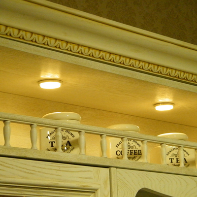 led超薄型节能射灯led橱柜灯柜内柜底灯装饰灯小圆灯柜下灯底板灯