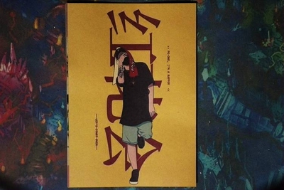 pgone海报 中国嘻哈饶舌说唱hip hop音乐歌手牛皮纸装饰画 贴画