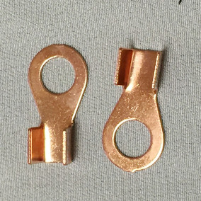 拧螺丝铜片连接固定片 接线端子 电动三轮车电瓶接线片 铜鼻铜头