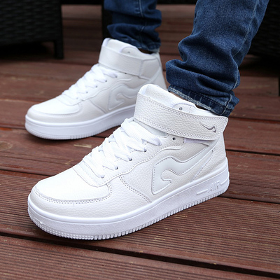 [30天最低] 秋季韩版潮流中高帮板鞋2015新款男女鞋子时尚情侣鞋运动