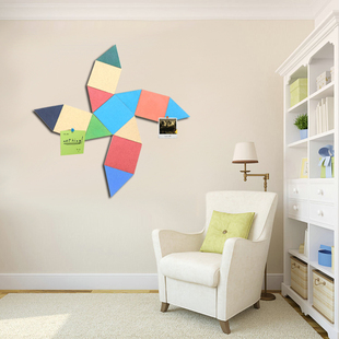 【特价】diy大风车软木板照片墙壁饰装饰板软木板材彩色板材主题个性