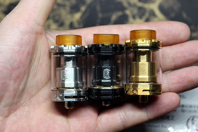 墨家版 reload rta 上膛储油雾化器 单发双发口感大烟雾 镀金底座
