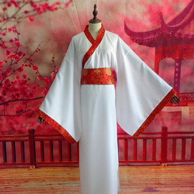 古代服装民族服装唐装男式古装书生服侠客汉服长袖长衫影视演出服