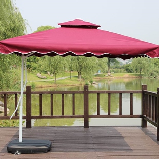 太阳伞 庭院伞沙滩伞大太阳伞摆摊3米香蕉伞阳台室外伞岗亭伞 户外