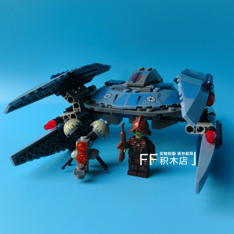 s牌sy310 星球大战starwars 秃鹰机器人 拼装益智玩具人仔