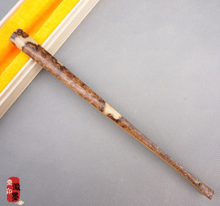 包邮文玩礼品扇子9寸虎皮豹纹斑竹扇骨梅鹿宣纸折扇苏工空白扇面