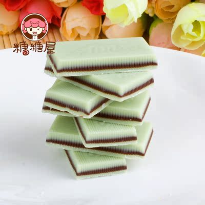 美国进口零食 andes安迪士双层薄荷巧克力132g/盒28枚入代可可脂