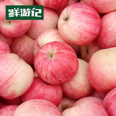 【鲜游记】山东烟台栖霞红富士苹果9个装 苹果 新鲜水果 水果礼盒
