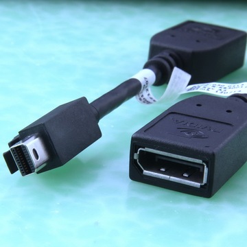 nvidia原生minidp转dp母 苹果显示器笔记本转接转换线连接线显卡