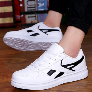 秋季15岁10男孩大童休闲运动鞋12初中学生板鞋13青少年白色男鞋子