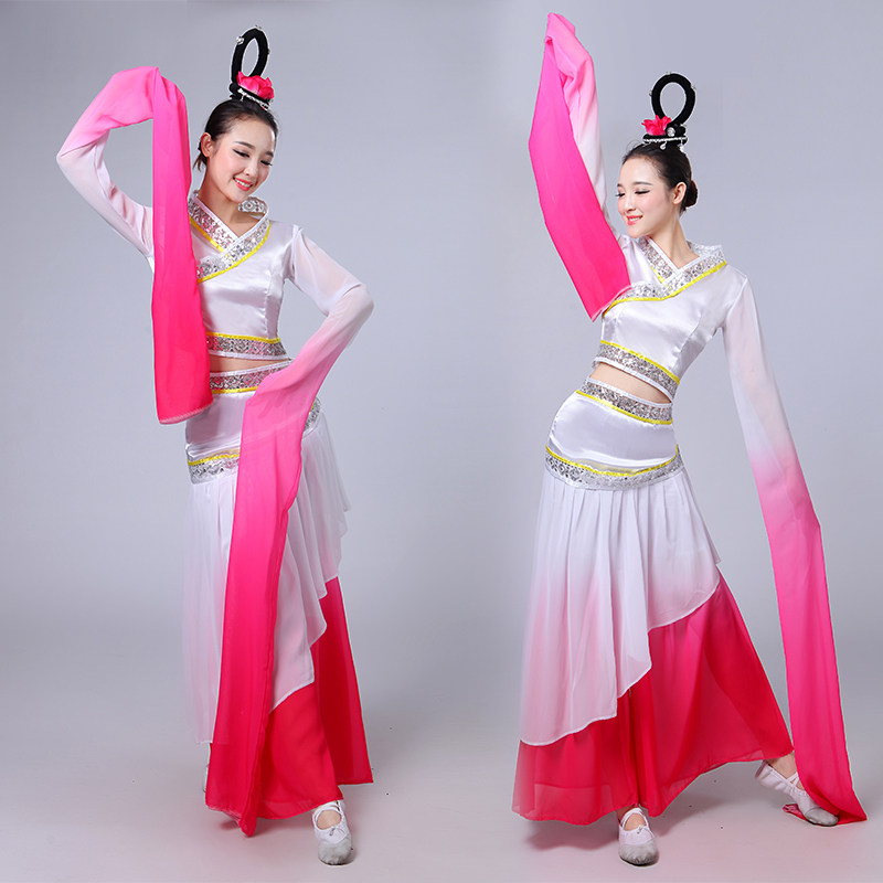 新的古典舞服装,古典舞演出服20新款,古典舞飘逸服装_大山谷图库