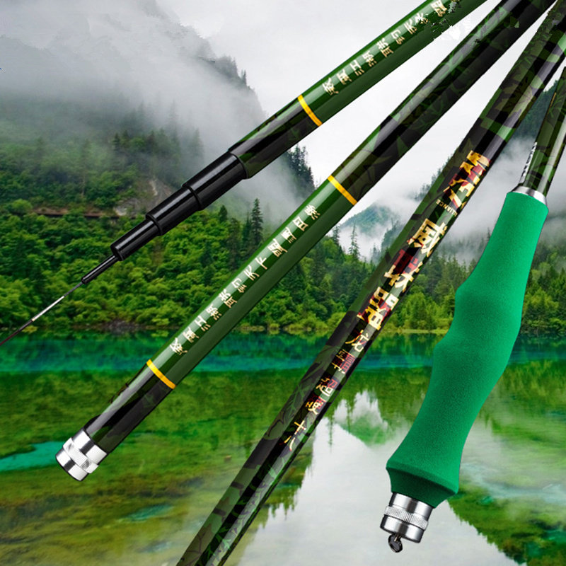 4米手竿特价超硬37调钓鱼竿碳素杆台钓竿渔具_不打折现价436.00元