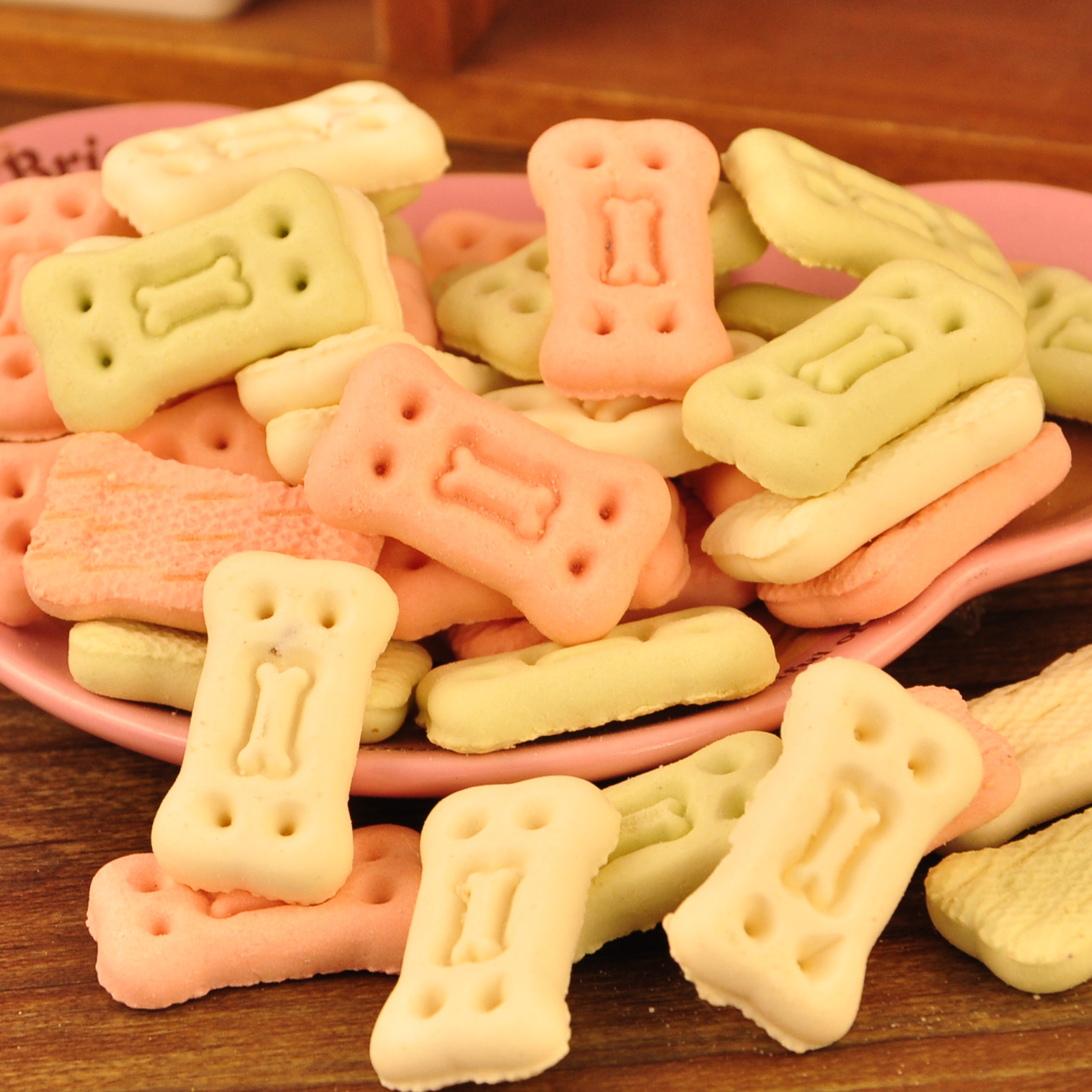 誉丰什锦饼干 幼犬磨牙洁齿除口臭 狗狗零食狗饼干100g 宠物零食