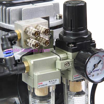 u-star 优速达 u-603 气泵 双活塞式静音设计 配备不锈钢储气罐