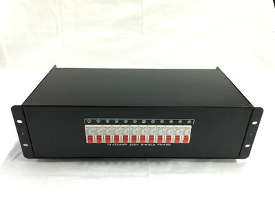 12路电源直通箱舞台灯光电源箱电源柜数字硅箱直通柜控制台调光台