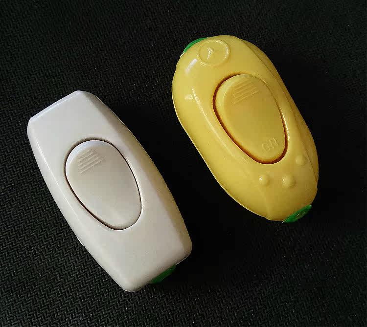 床头开关 按钮开关 手压开关 单控手捏开关灯泡开关 无指示灯