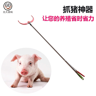 抓猪器 仔猪抓猪夹子 抓猪神器 抓猪钳1-12天用 套猪抓猪夹保定器