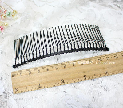 隐形刘海梳发梳插梳刘海碎发压发箍头箍头垫发插头扣发夹盘发工具