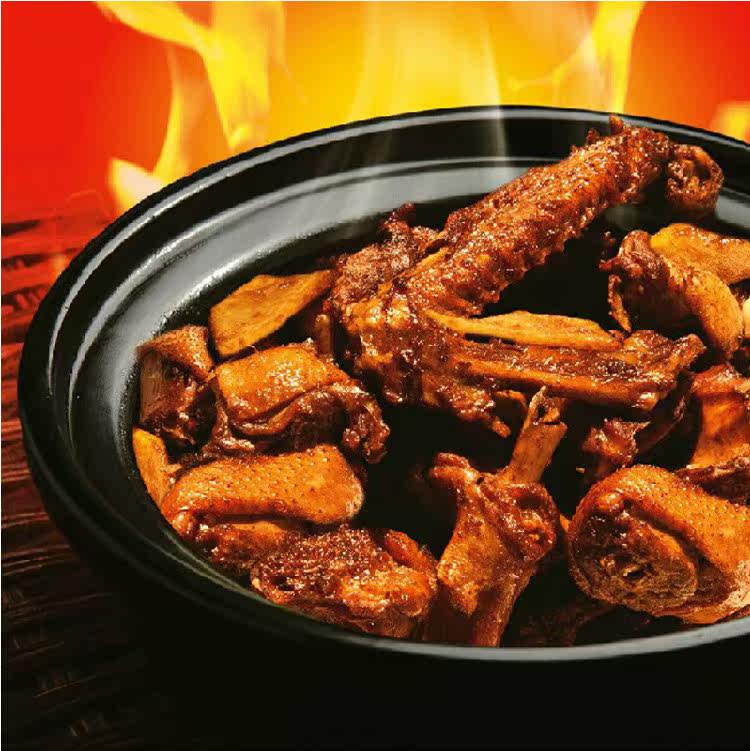 【湖南特产】郴州舜华临武鸭啫啫临武鸭600g 姜汁味浓郁特色口感