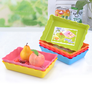 大号创意欧式长方形水果盘时尚塑料果盘糖果盘点心盘沙拉盘