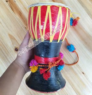 手鼓 民族风手鼓儿童成人初学入门演奏云手鼓 包邮傣族小鼓