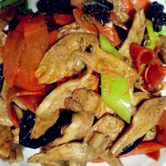 河南农家自制 素鸡翅 豆皮 豆筋素肉豆干黄豆蛋白素人造肉250g