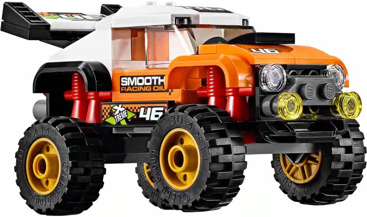 乐高地带〗乐高 lego 60146 城市系列 巨轮特技卡车 2017 益智