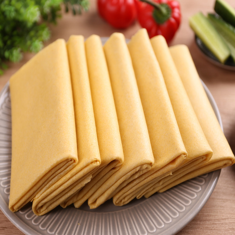 山东煎饼特产纯手工软杂粮煎饼泰山大煎饼500g小米玉米煎饼包邮