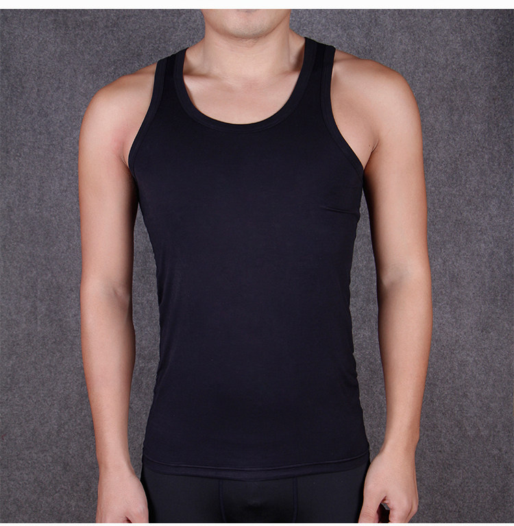 包邮2017男夏紧身韩版男士背心男纯棉男装打底 男汗背心 运动健身