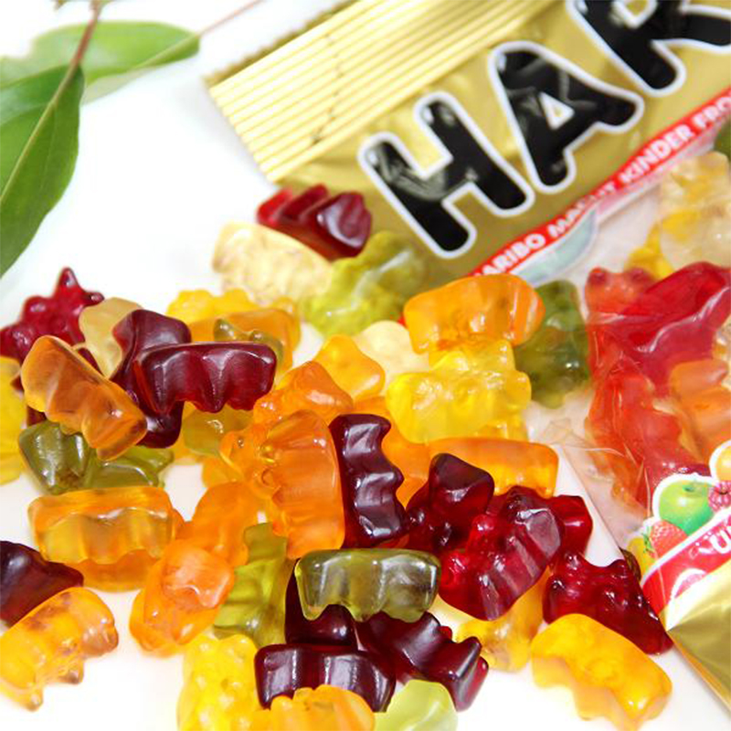 德国进口haribo哈瑞宝金熊水果味软糖200g多口味qq糖橡皮糖