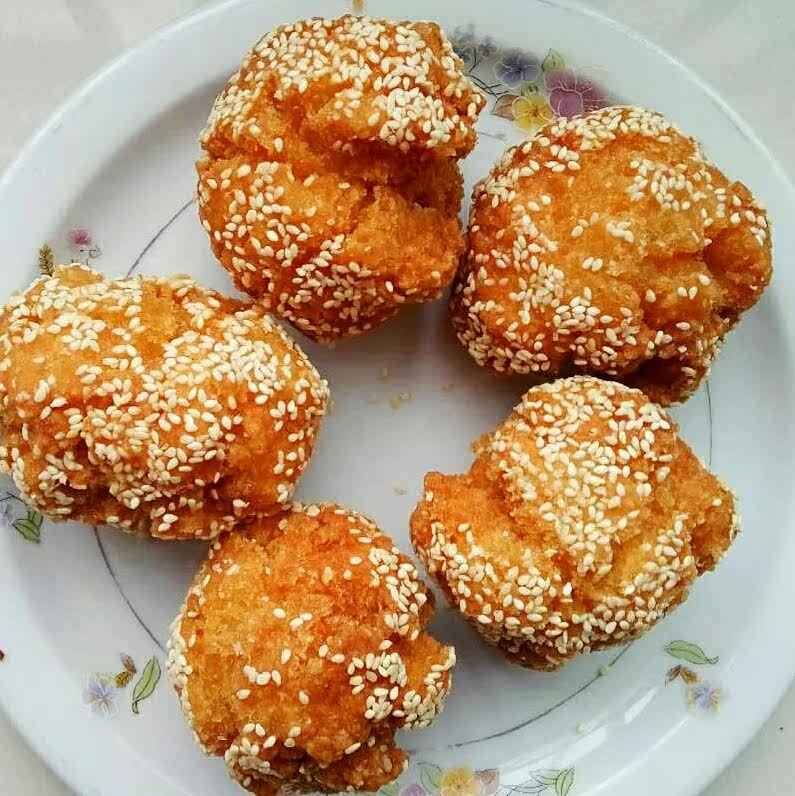 广西特产小吃油炸开口酥开口枣开口笑2.9元1个真空包装10个包邮