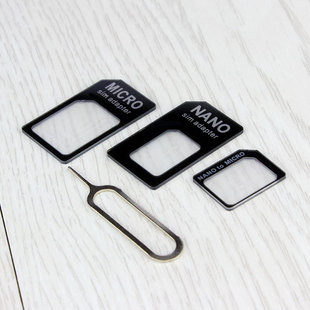sim卡套nano还原卡套 卡槽手机卡套卡贴卡托小卡转大卡套装