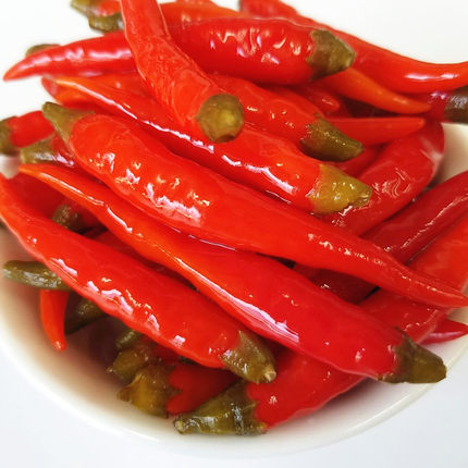 亿农老坛陈泡二荆条泡椒700g红辣椒酸海椒酸菜泡菜美人椒包邮_不打折