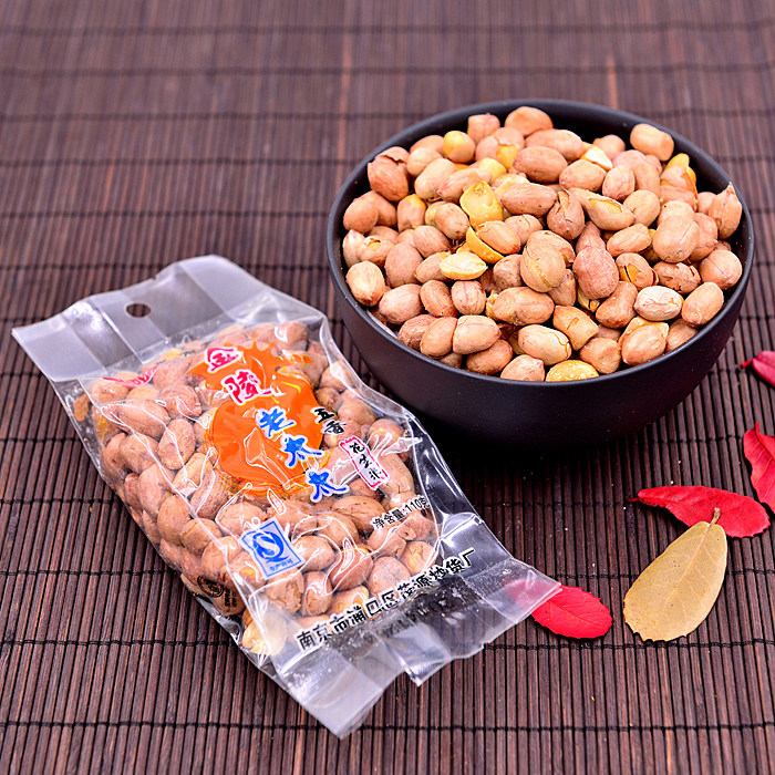 正宗南京特产花生 五香味特产坚果 下酒菜 金陵老太太花生米110g