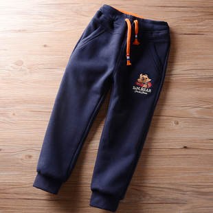 棉裤 冬款加厚裤子2016新款冬棉裤中大童运动裤 男童加绒裤儿童棉裤男