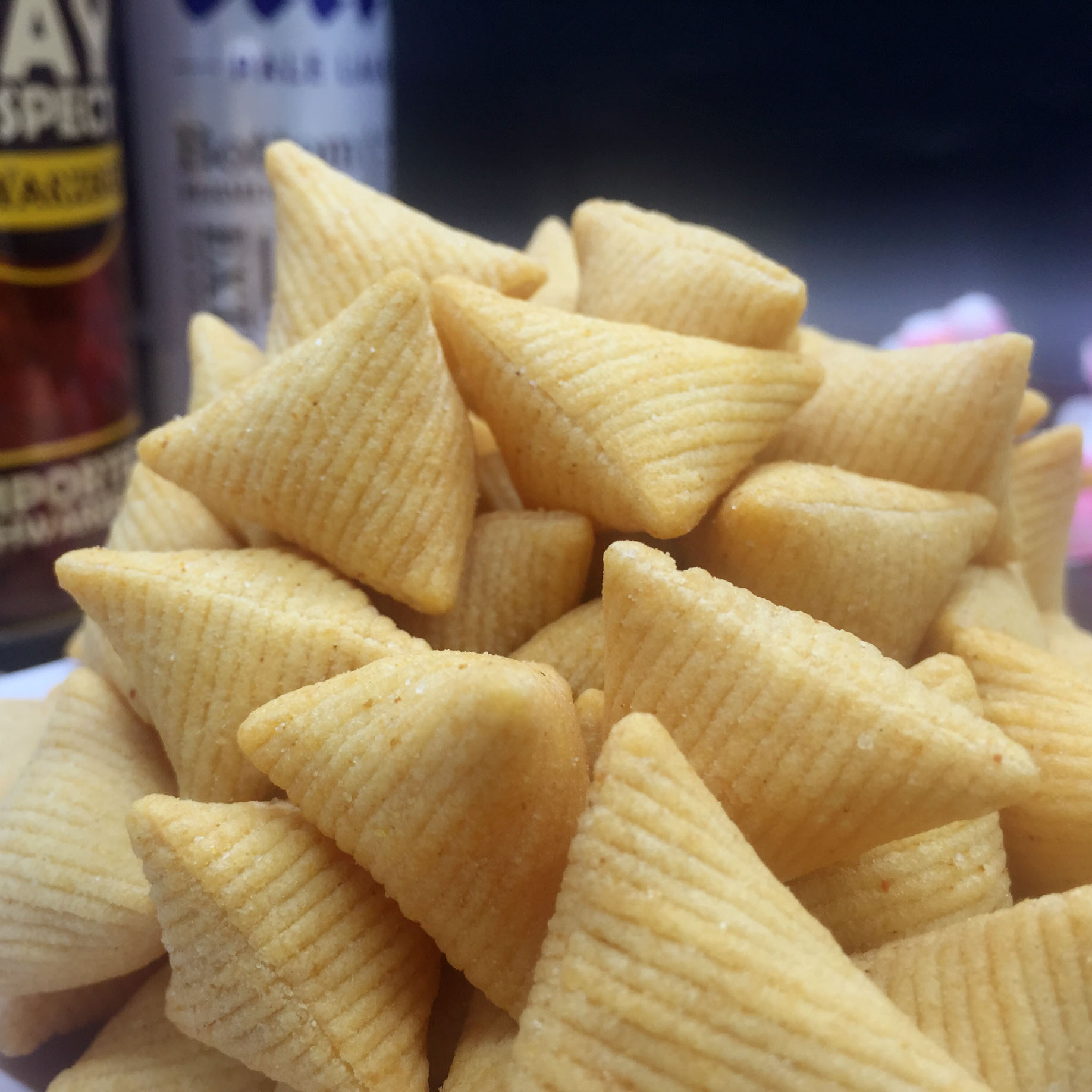 包邮3斤(1500g)微辣香脆棕子酥薯角酥广东特产酒吧ktv小吃零食